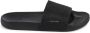 Calvin Klein Zwarte Polyester Slide Sandalen - Thumbnail 1