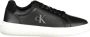 Calvin Klein Zwarte Polyester Sneaker met Strak Design Black Heren - Thumbnail 4