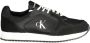 Calvin Klein Zwarte Polyester Sneaker Black Heren - Thumbnail 1