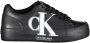 Calvin Klein Zwarte Polyester Sneaker met Contrasterende Details Black Dames - Thumbnail 4