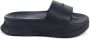 Calvin Klein Zwarte Slide Sandalen Lichtgewicht Kussengevoel - Thumbnail 1