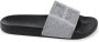 Calvin Klein Zwarte Slide Sandalen voor Vrouwen - Thumbnail 1