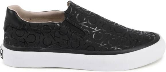 Calvin Klein Zwarte Slip-On Sneakers