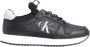 Calvin Klein Jeans Zwarte Casual Synthetische Damessneakers Black Dames - Thumbnail 7