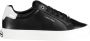 Calvin Klein Zwarte sneakers voor dames met contrasterende details Zwart Dames - Thumbnail 1