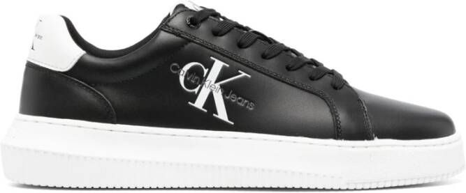 Calvin Klein Plateausneakers SEAMUS 20L vrijetijdsschoen lage schoen veterschoen met contrast bies