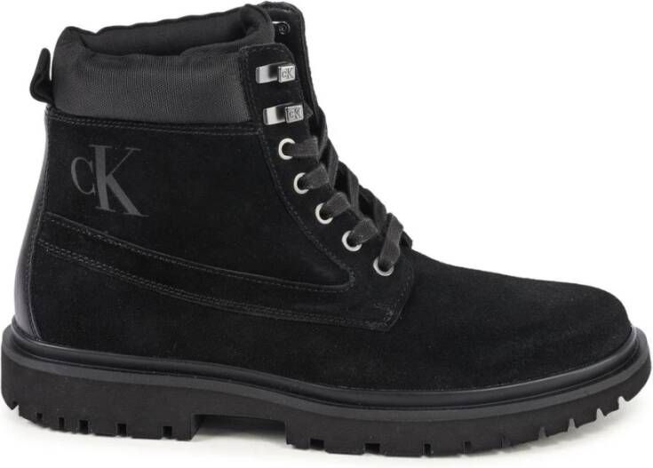 Calvin Klein Hoge veterschoenen CK LUG MID LACEUP BOOT HIKE