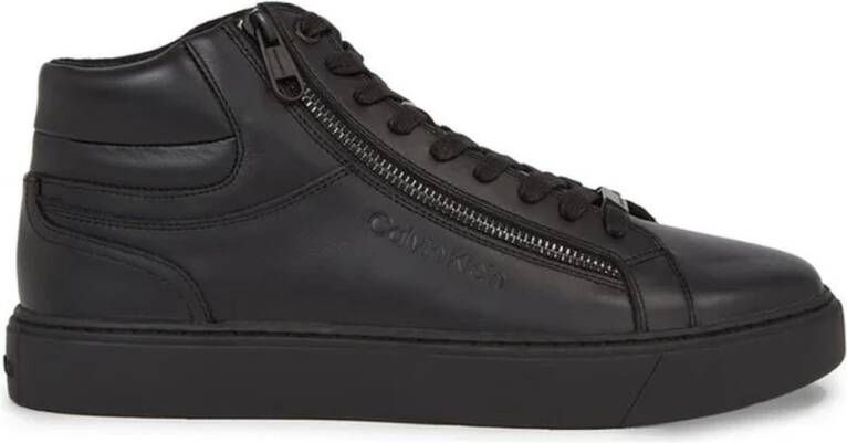 Calvin Klein Hoge veterschoenen HIGH TOP LACE UP W ZIP RUBB