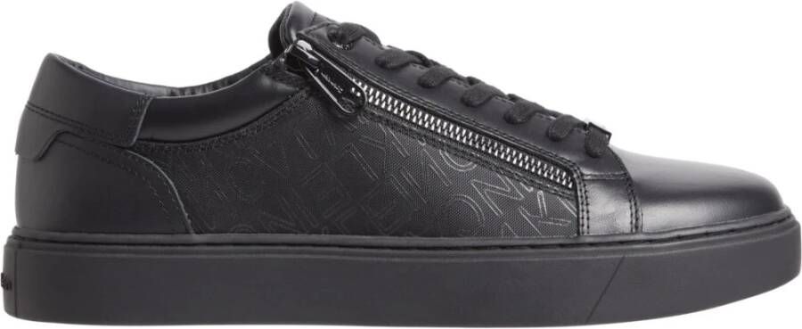 Calvin Klein Jeans Lage Sneakers LOW TOP LACE UP W ZIP MONO