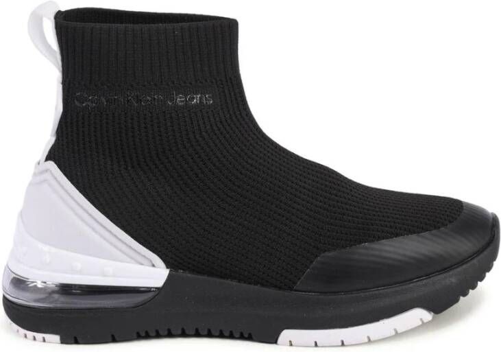 Calvin Klein Zwarte Veterschoenen Stijlvolle Keuze