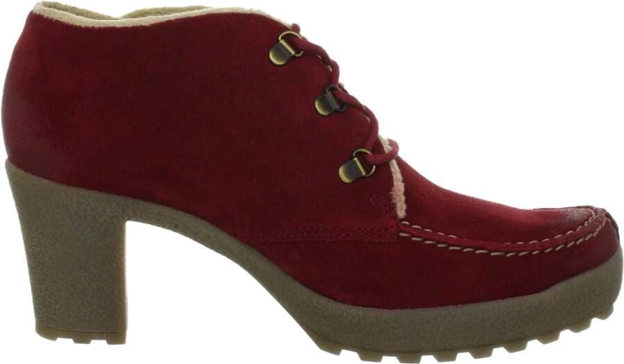 camel active Ankle Boots Rood Dames