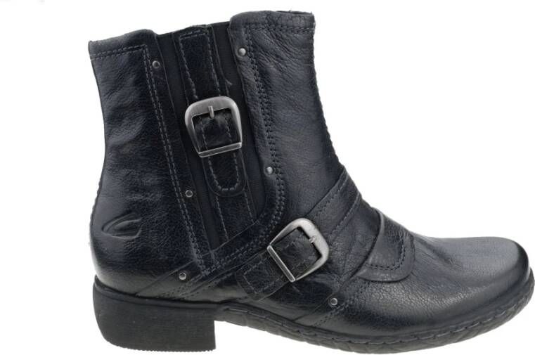 Camel Active 209.11.01 dames enkellaars zwart - Foto 3