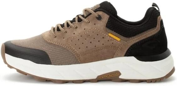Camel Aktive camel active Sneakers van nubuckleer en textiel Maat menswear-41 Bruin