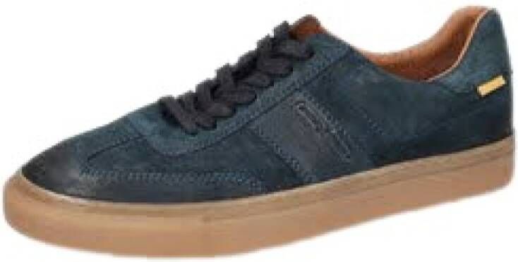 Camel active Sneakers in retro look vrijetijdsschoen lage schoen veterschoen