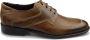 Camel active Stad Leren Veterschoen Brown Heren - Thumbnail 1