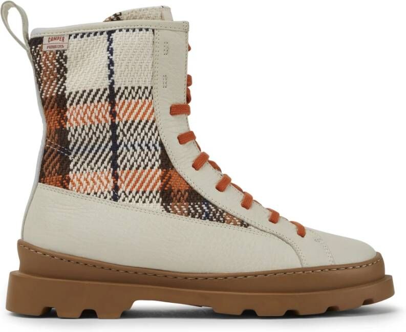Camper Ankle Boots White Dames