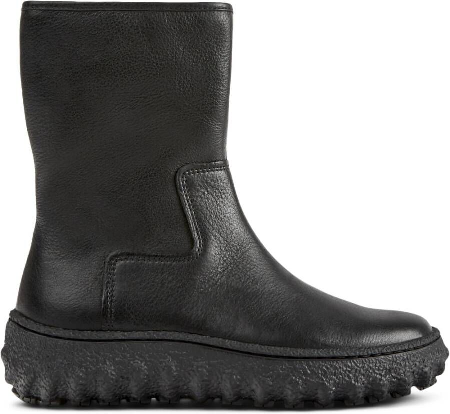 Camper Enkellaarzen grond Zwart Dames