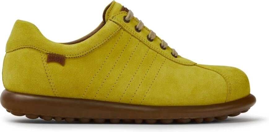 Camper Ariel Suede Sneakers Yellow Dames