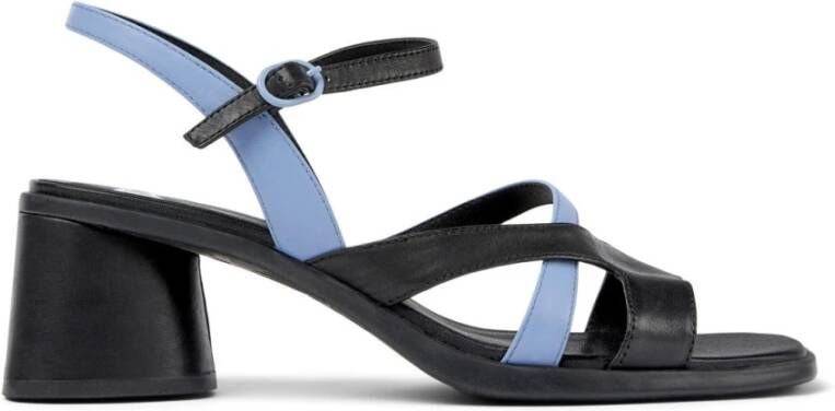 Camper Asymmetrische Sandaal TWS Zwart Blauw Multicolor Dames