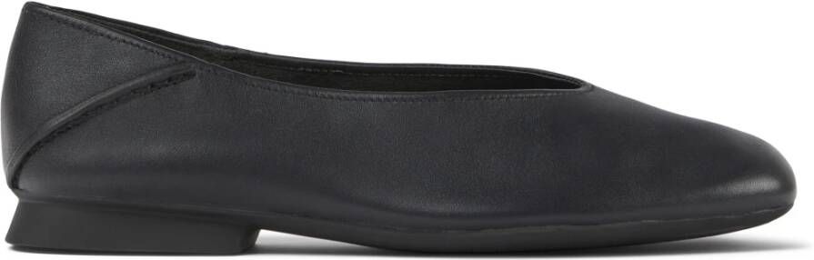 Camper Zwarte Casual Leren Ballerina's