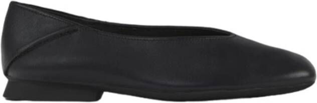 Camper Zwarte Casual Leren Ballerina's