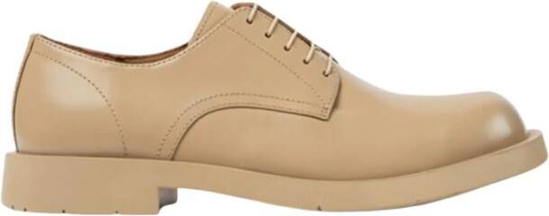 Camper Beige Brogue Chunky Sole Schoenen