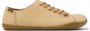 Camper Beige Slip-On Sneakers met Elastische Veters - Thumbnail 1