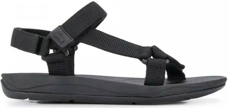 Camper Zwarte Casual Open Sandalen Dames Platte Sandalen Black Dames