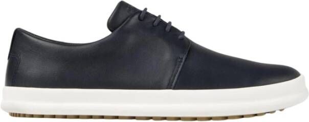 Camper Blauwe Brogue LowTop Sneaker Leer