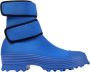 Camper Traktori Gevulkaniseerde Leren Klompen Blue Unisex - Thumbnail 1