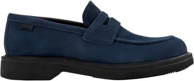 Camper Blauwe Norman heren loafers