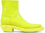 Camper Bordeauxrode Leren Cowboy Enkellaarzen Green Dames - Thumbnail 1