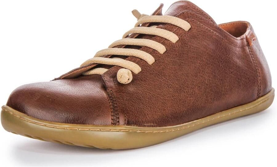 Camper Bruine Leren Sneakers voor Mannen