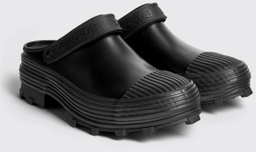 Camper Chunky Sole Klomp Schoenen Mannen Zwart