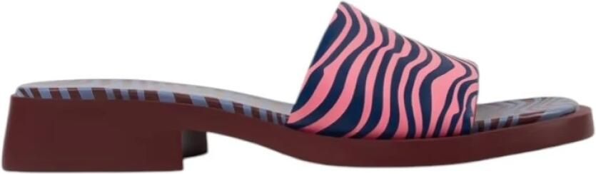 CAMPER Muiltjes ' Dana ' blauw pink