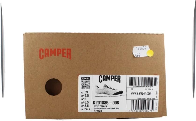 CAMPER Sneakers laag ' Drift Walk ' donkerbruin - Foto 12