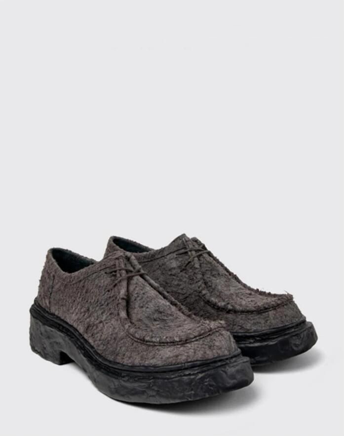 Camper Grijze Brogue Schoenen voor Mannen