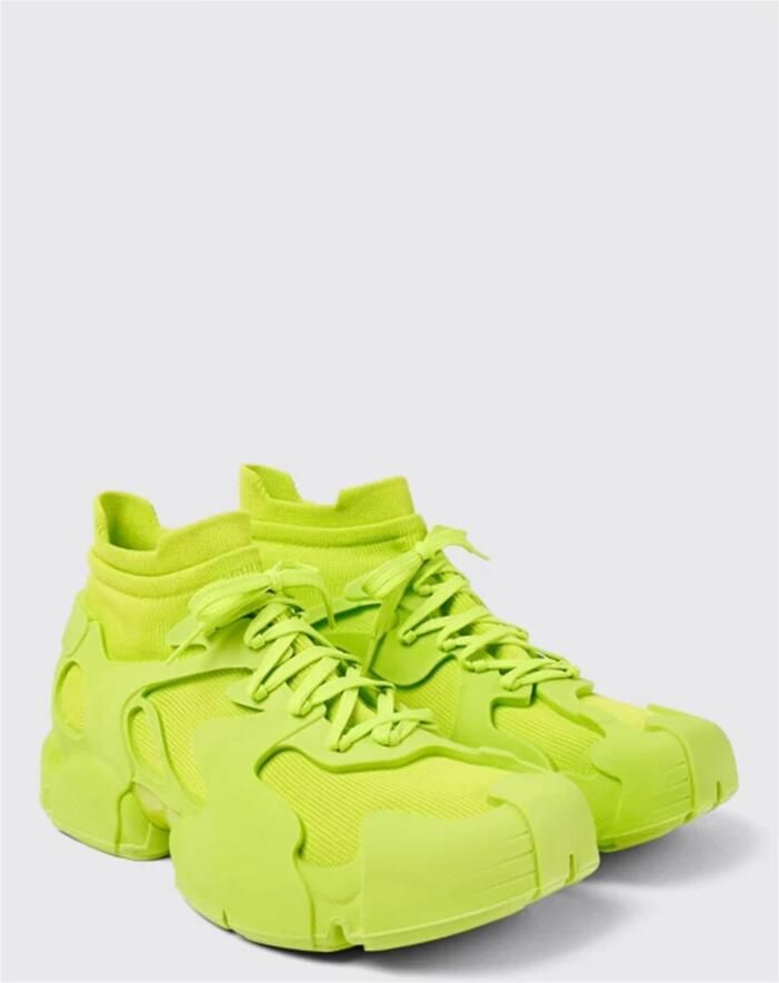 Camper Caged 3D-Gebreide Sneakers Green Heren - Foto 2