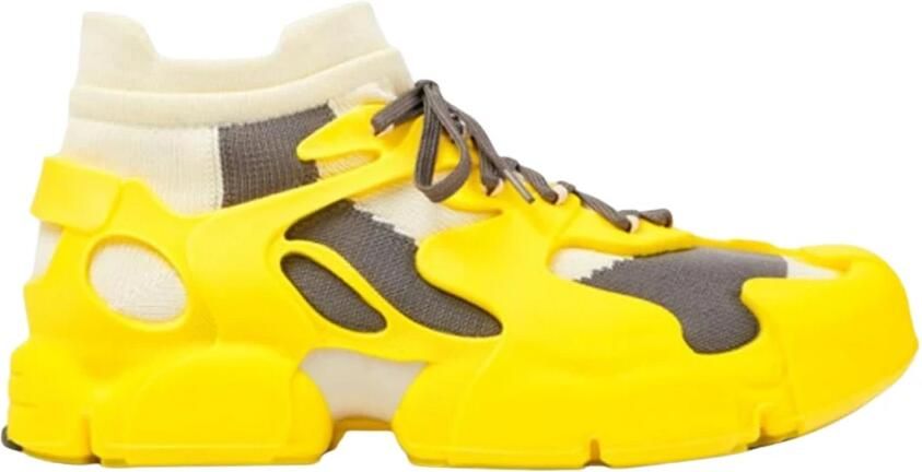 Camper Lab Yellow Knit Sock Sneakers - Foto 2