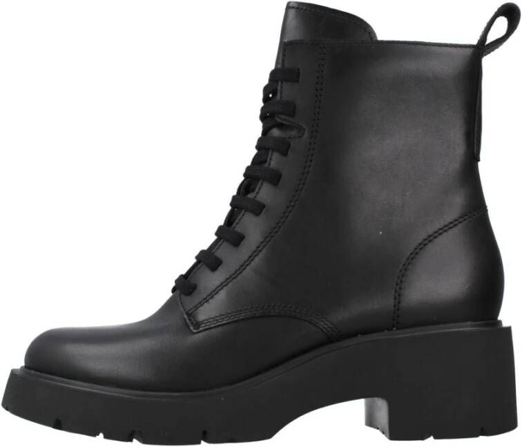 Camper Milah zwart leren enkellaarsjes -Hoogte hak - Foto 6