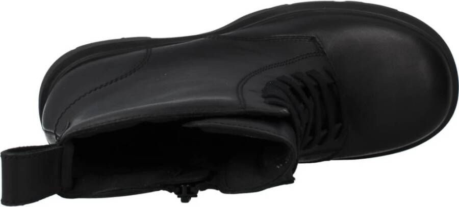Camper Milah zwart leren enkellaarsjes -Hoogte hak - Foto 3