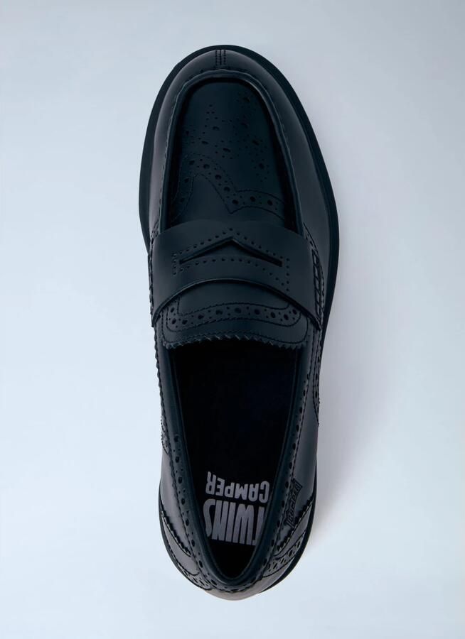 Camper Leren Brogue Loafers - Foto 2