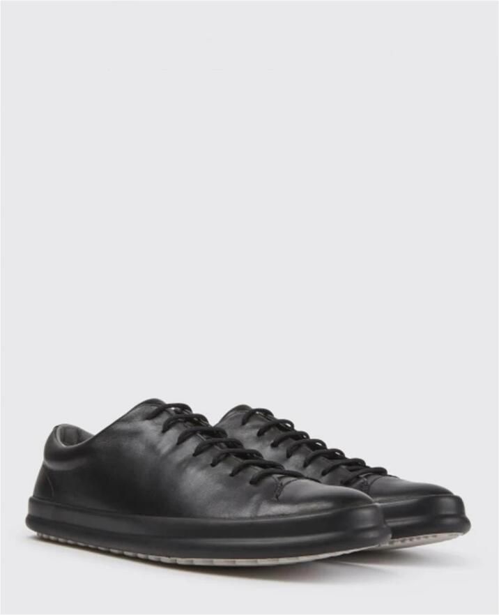 Camper Slimme Vulcanized Trainers met beschermende Foxing Tape Zwart Heren