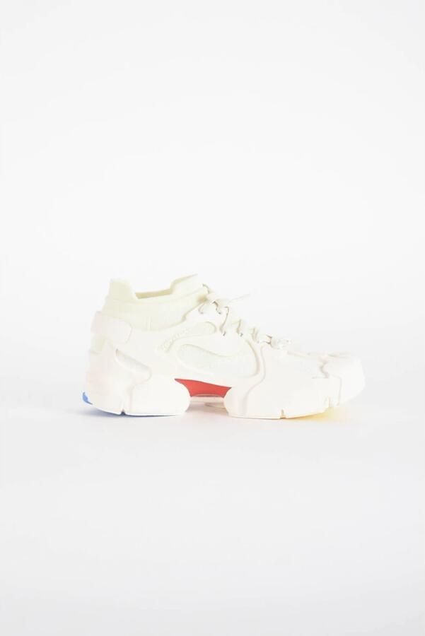 Camper Mesh Sneakers met Logo Binnenzool en Rubberen Zool Beige Dames - Foto 2