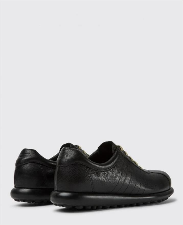 Camper Zwarte Pelotas Leren Sneakers Black Dames