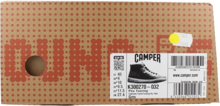 Camper Peu Touring Schoenen Grijs Man - Foto 2