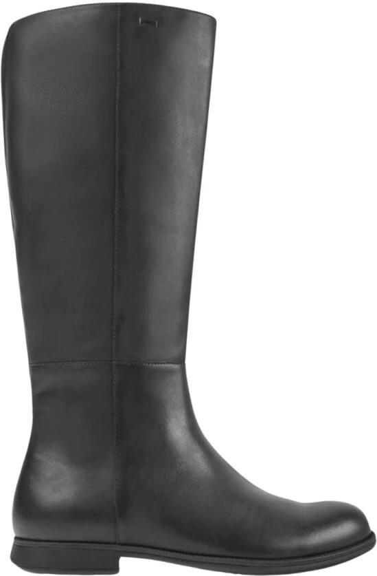Camper Stijlvolle Leren Regenlaarzen Black Dames - Foto 2