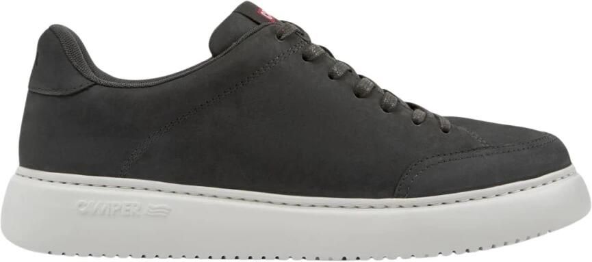 Camper Grijze Retrostijl Herensneakers - Foto 2