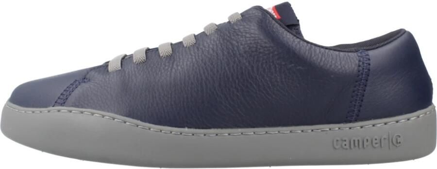 Camper Touring Leather LowTop Sneakers Blue - Foto 4
