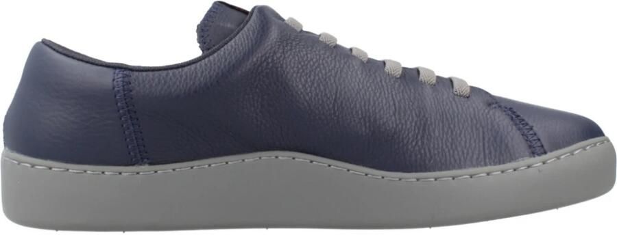 Camper Touring Leather LowTop Sneakers Blue - Foto 3